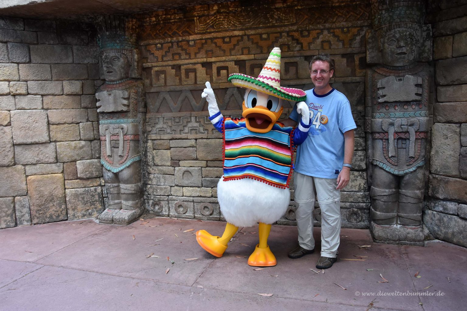 Michael Moll und Donald Duck