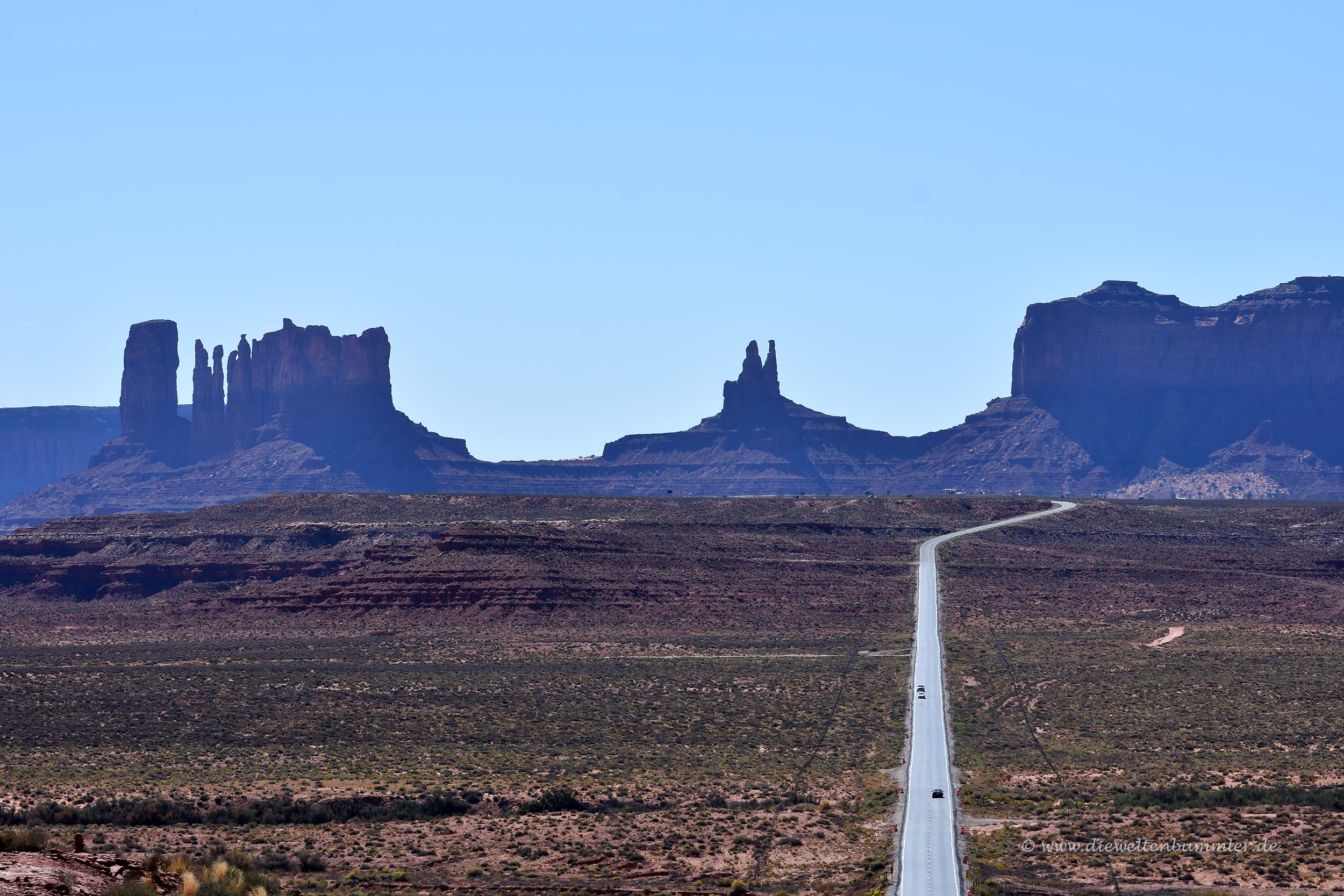 Monument Valley am Forrest GumpPoint Die Weltenbummler