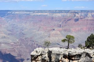 Weite Landschaft am Grand Canyon