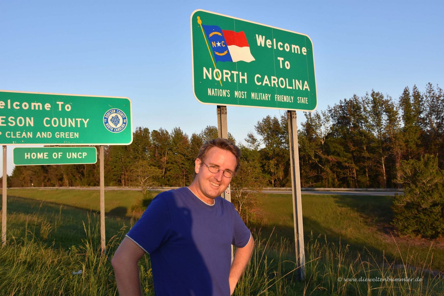 Michael Moll in North Carolina