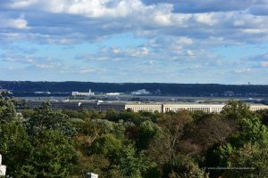 Blick zum Pentagon