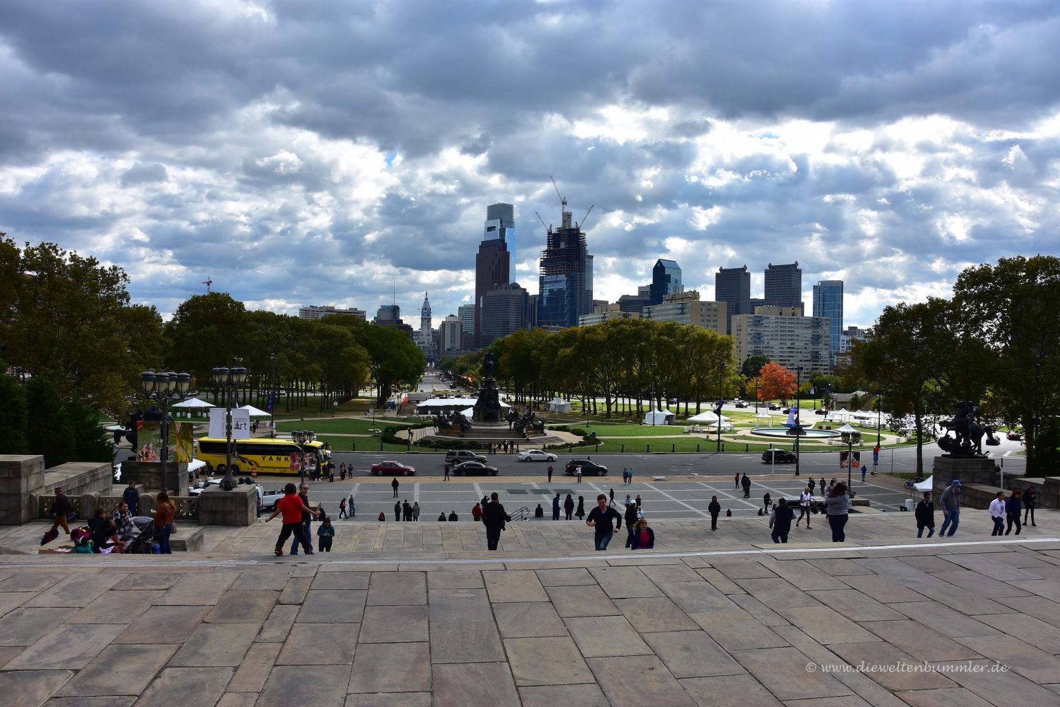 Ausblick auf Philly