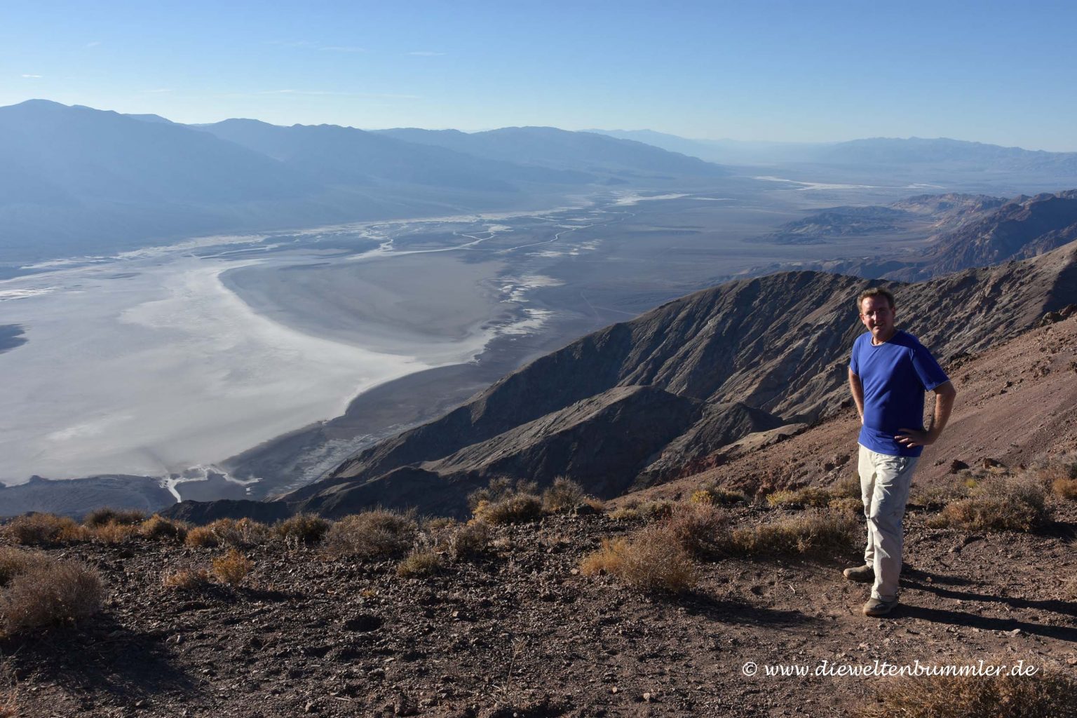 Michael Moll im Death Valley