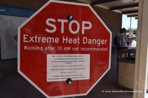 Nicht nach 10 Uhr Mittags wandern