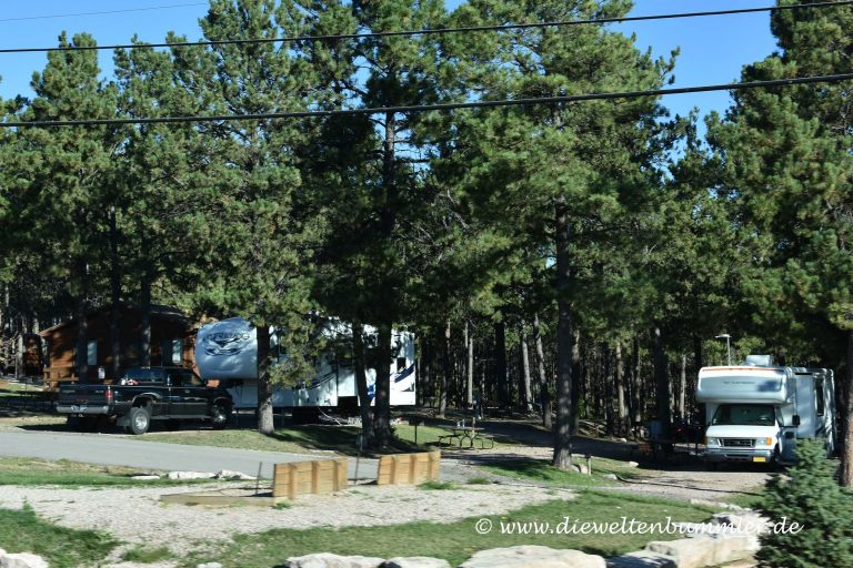 RV Park bei Rapid City Die Weltenbummler