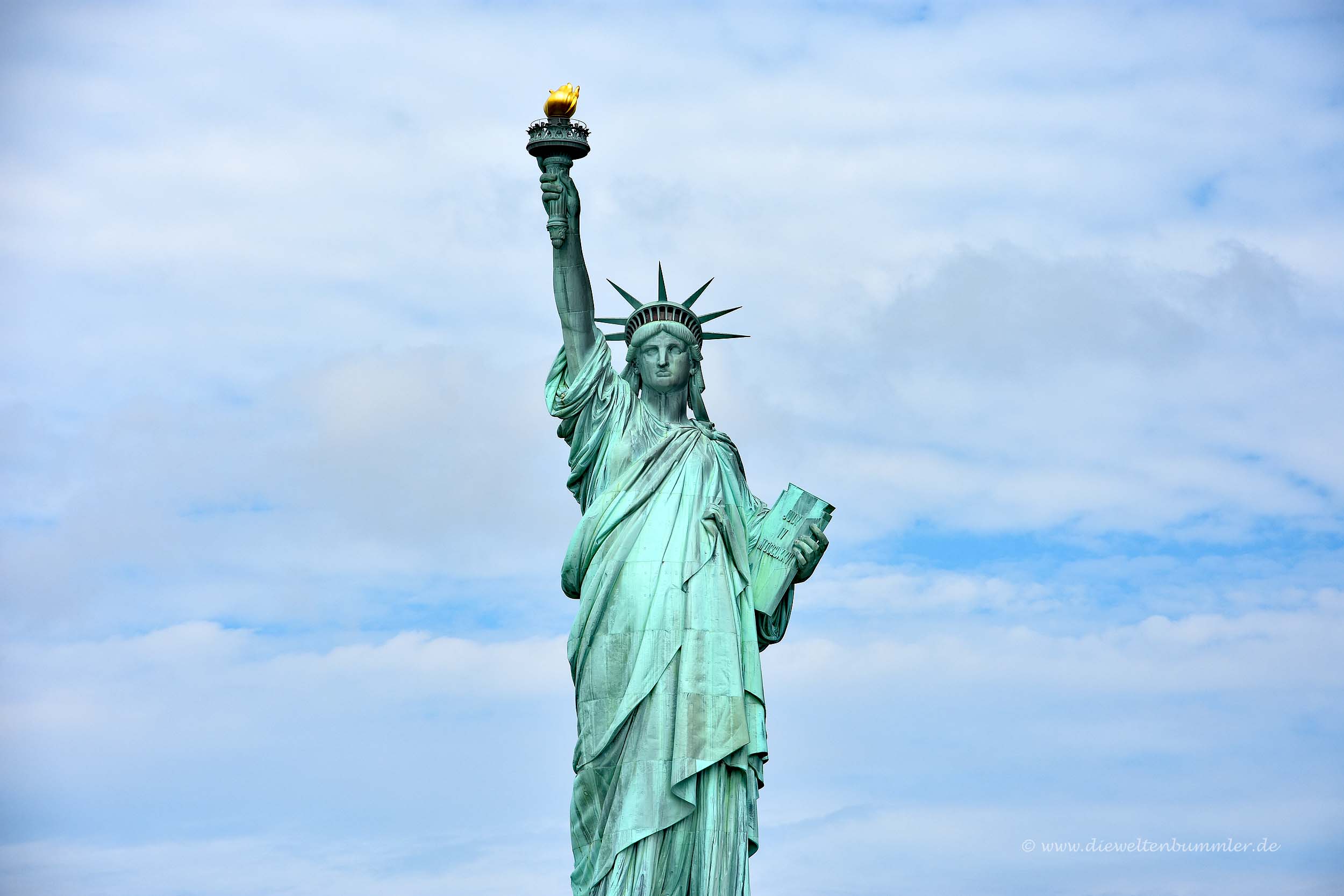 Ausflug Zur Freiheitsstatue In New York