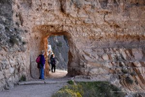Auf dem Weg in den Canyon