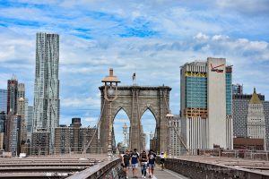 Blick auf Manhattan