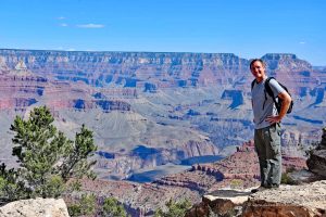 Michael Moll am Grand Canyon