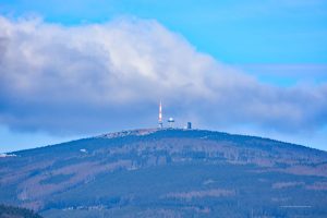 Der Brocken vom Kapitelsberg aus gesehen