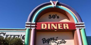 Das Peggy Sues Diner in Kalifornien