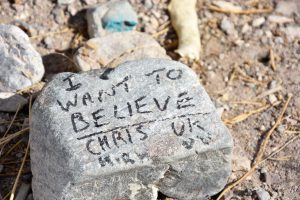 I want to believe