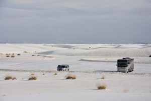 Parkplatz im White Sands