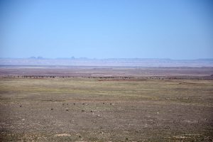 Weite Landschaft in der Wüste von Arizona