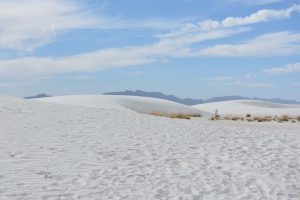 White Sands in New Mexico