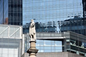 Der Columbus Circle befindet sich an der südwestlichen Ecke