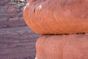 Felsen wie Kissen aufeinander