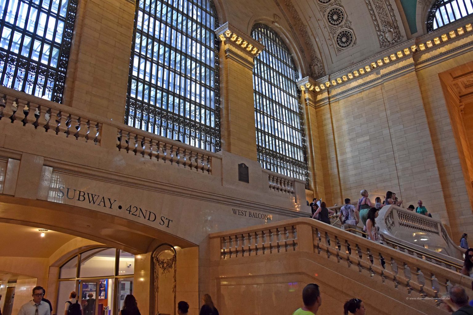 Große Fenster im Grand Central
