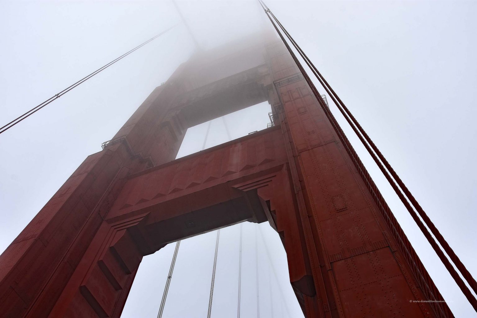 Pfeiler der Golden Gate Bridge