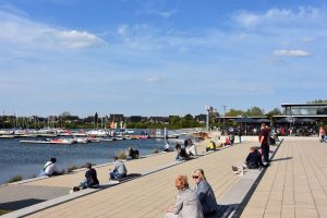 Promenade an der Xantener Südsee