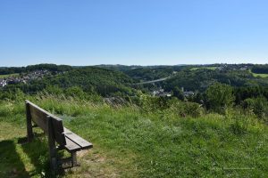 Ausblick vom Barbarakreuz