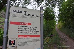 Beginn des Wanderwegs