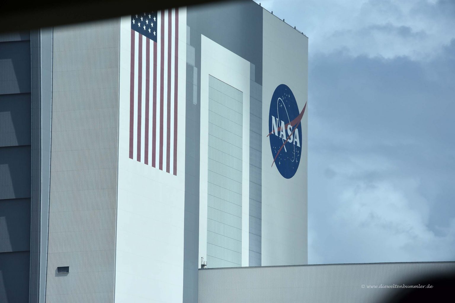 Das riesige Vehicle Assembly Building