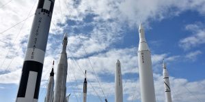 Raketen im Rocket Garden