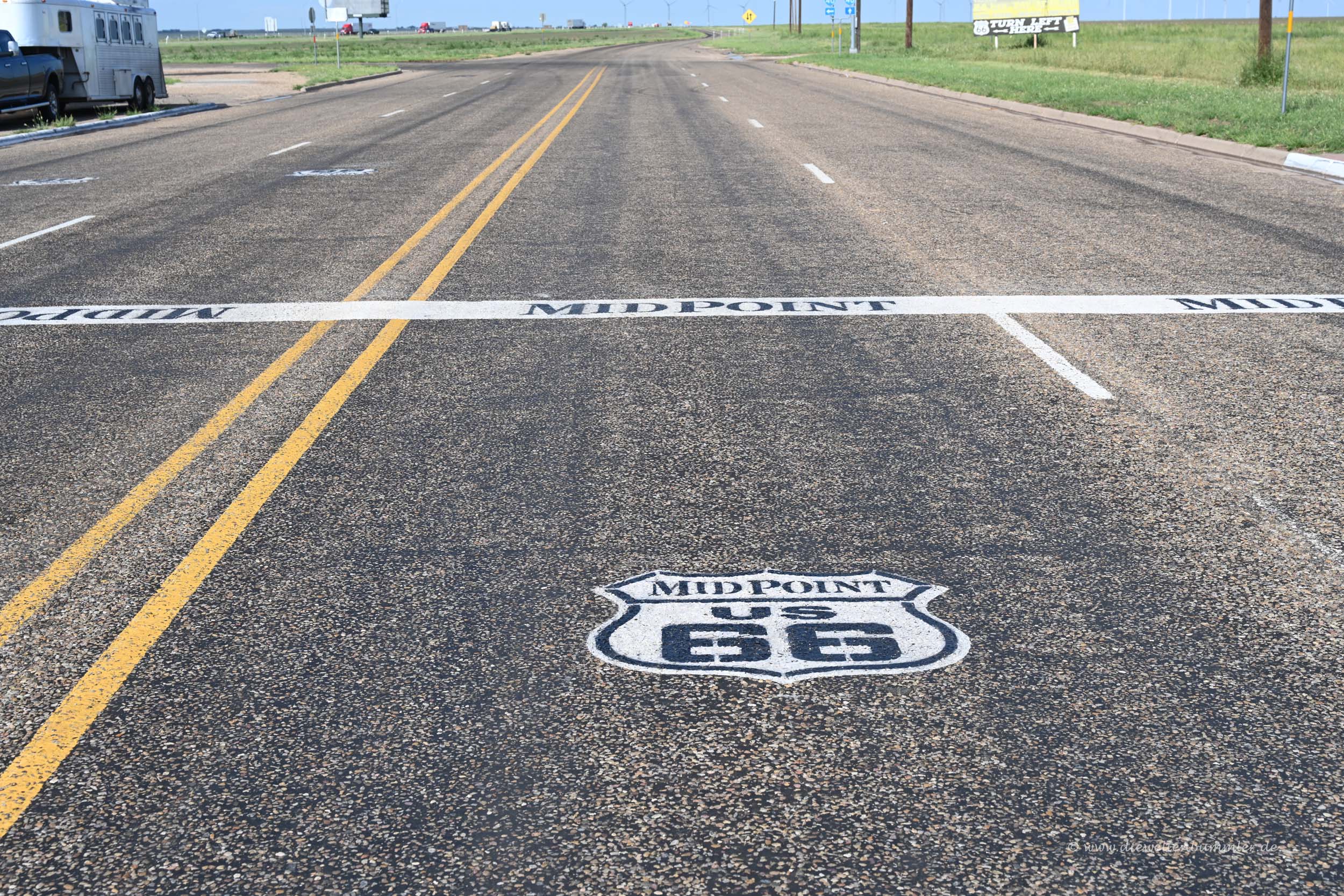 Route 66-Markierung