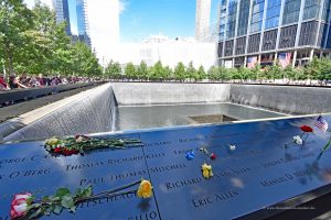 Einer der beiden Memorial Pools