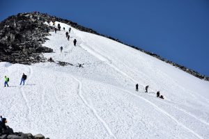 Der Aufstieg zum Keilhaus Topp