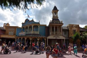 Klassische Häuser in Frontierland