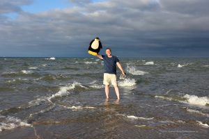 Michael Moll mit Pingu