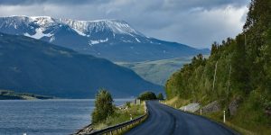 Gemütliche Fahrt durch Norwegen