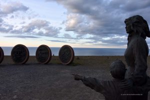 Skulpturen am Nordkap