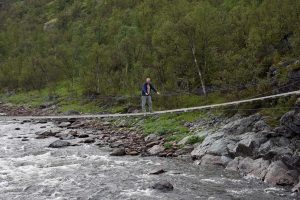 Wackelige Brücke