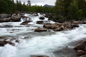 Flusslandschaft im Saltfjell