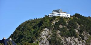 Aussicht auf den Berg Aksla