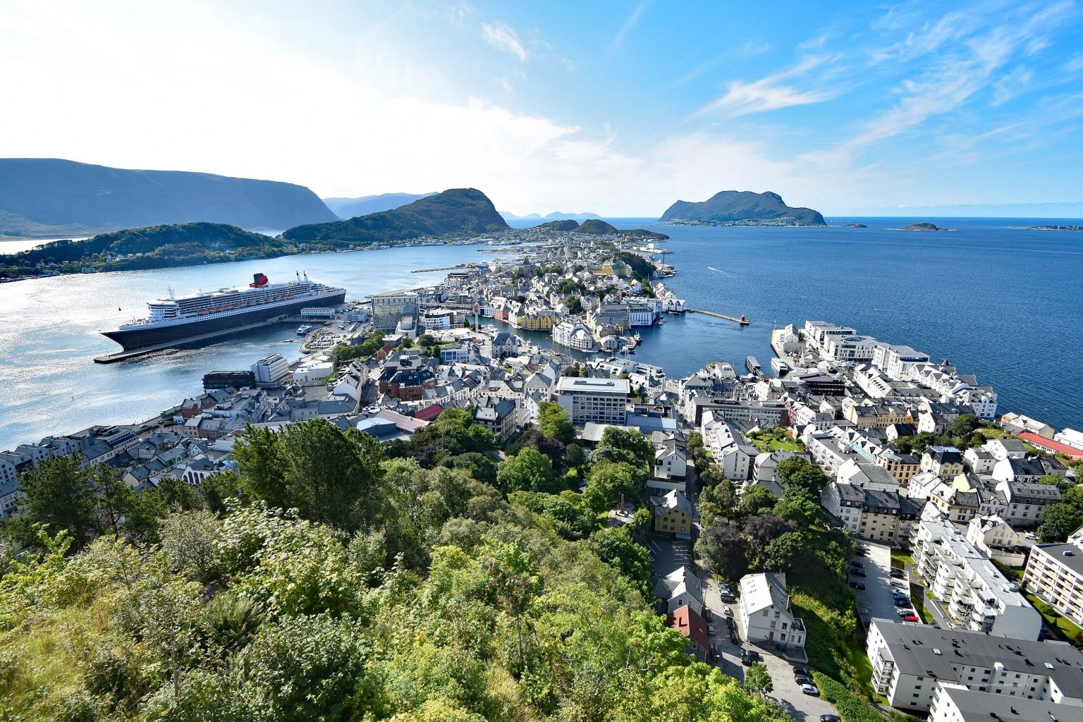 Ausblick auf Alesund