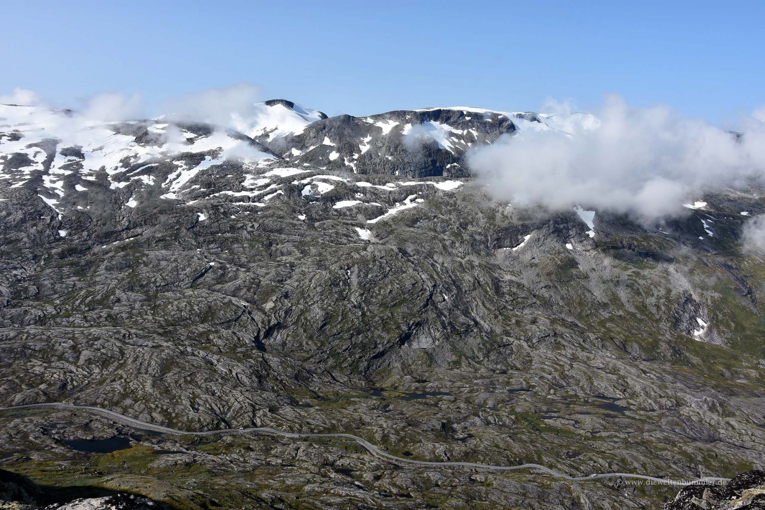 Bergkulisse am Dalsnibba
