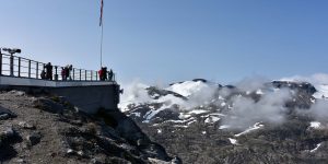 Aussichtsterrasse am Dalsnibba
