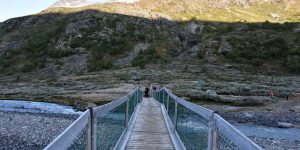 Hier beginnt der Aufstieg zum Galdhoppigen