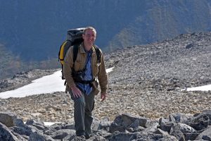 Michael Moll beim Wandern