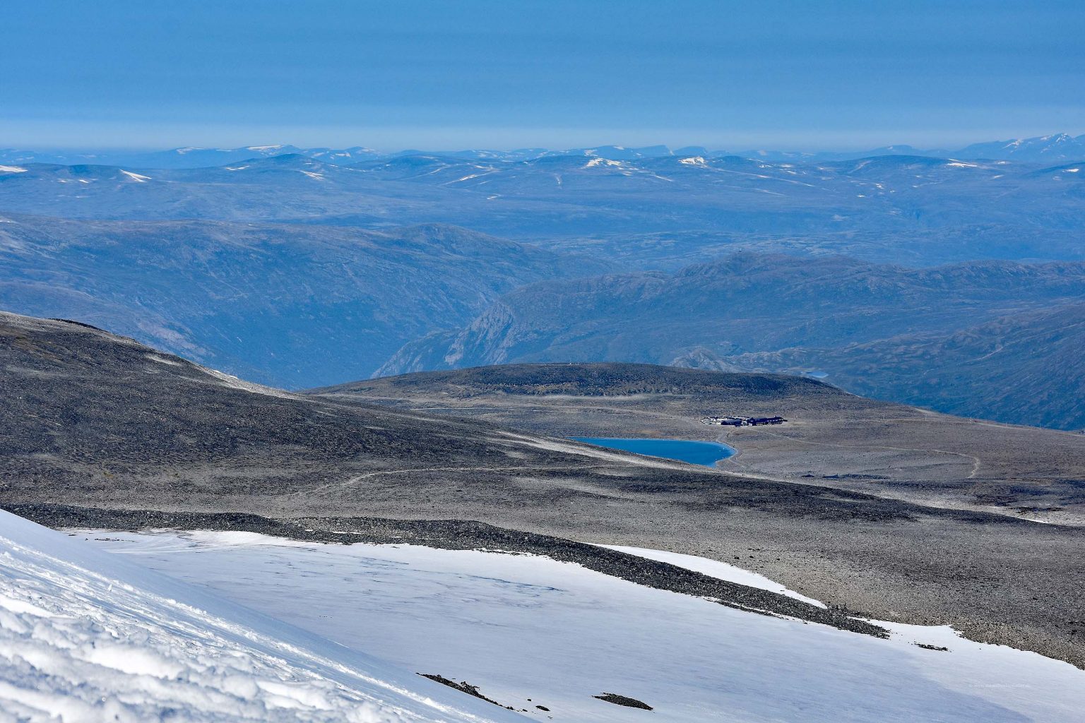 Blick zur Juvasshütte