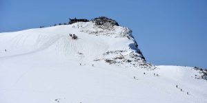 Viele Menschen auf dem Galdhoppigen