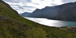 Ausblick bei der Wanderung am Besseggen