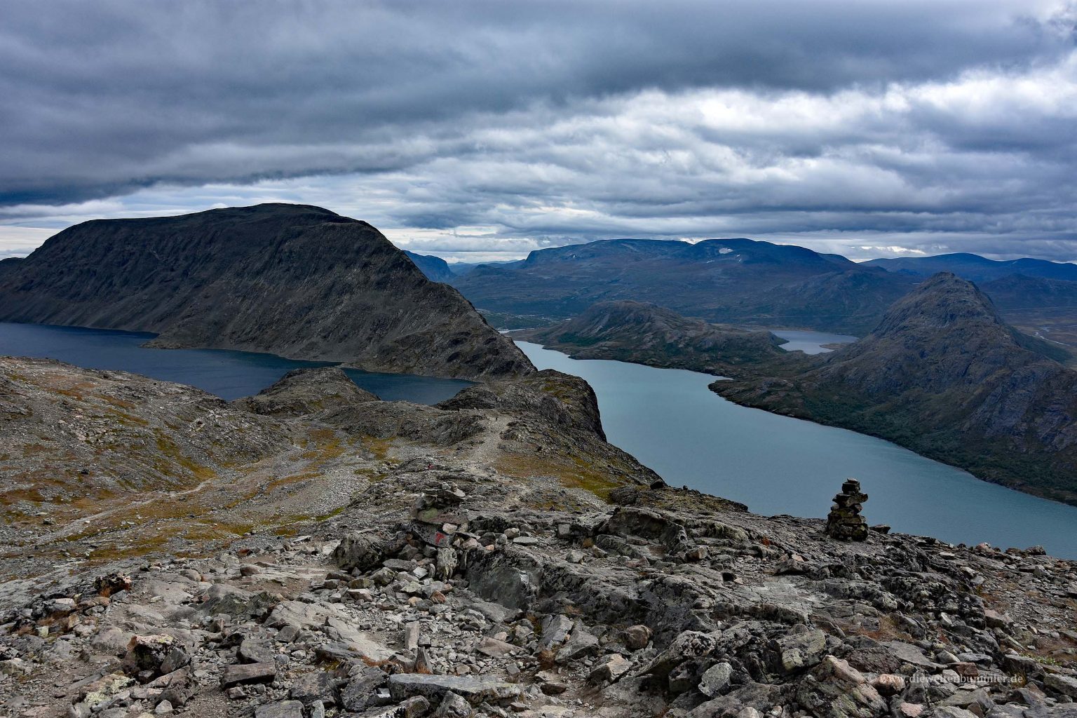 Wanderung im Jotunheimen Nationalpark