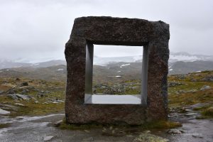 Skulptur im Sognefjell