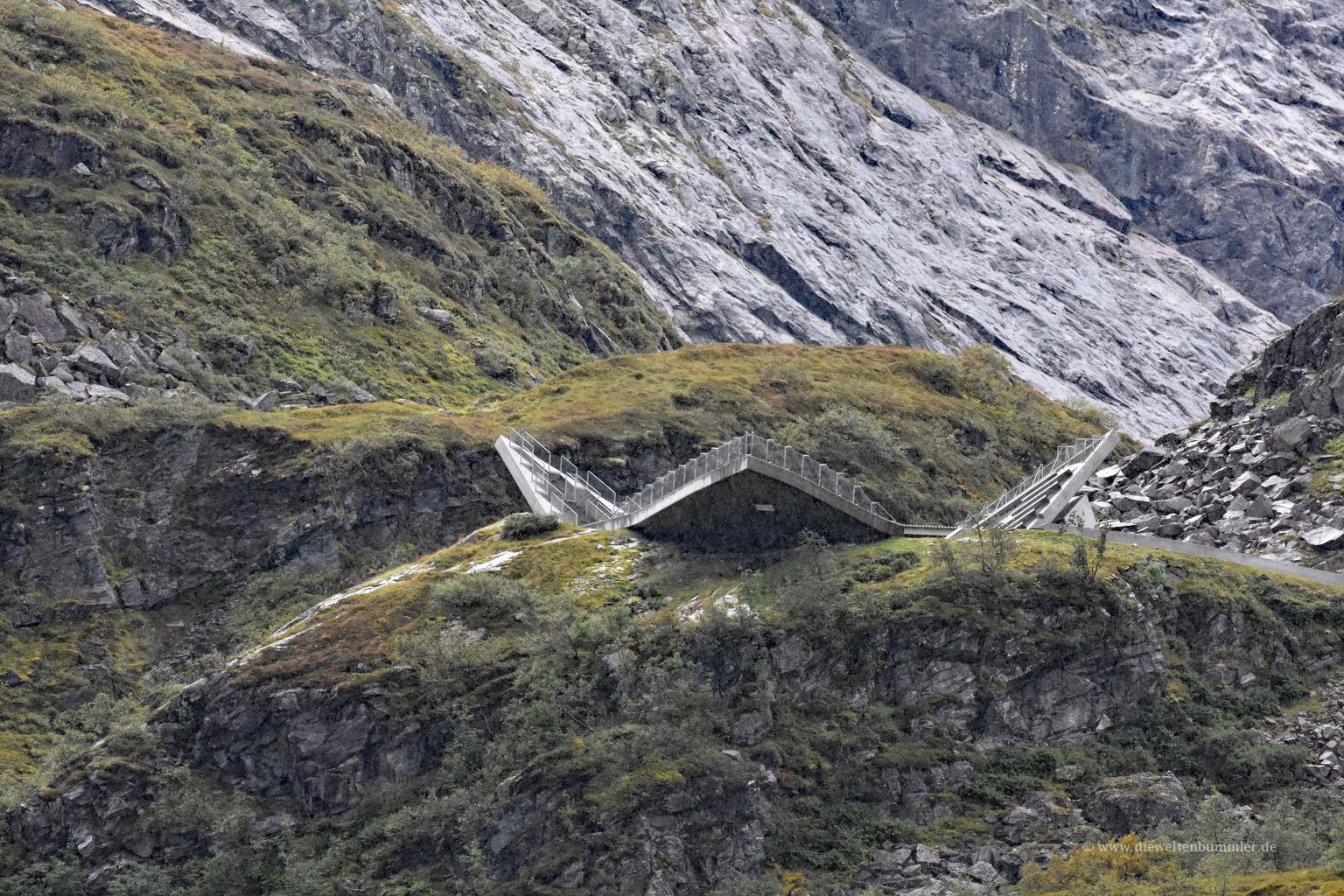 Utsikten von unten gesehen