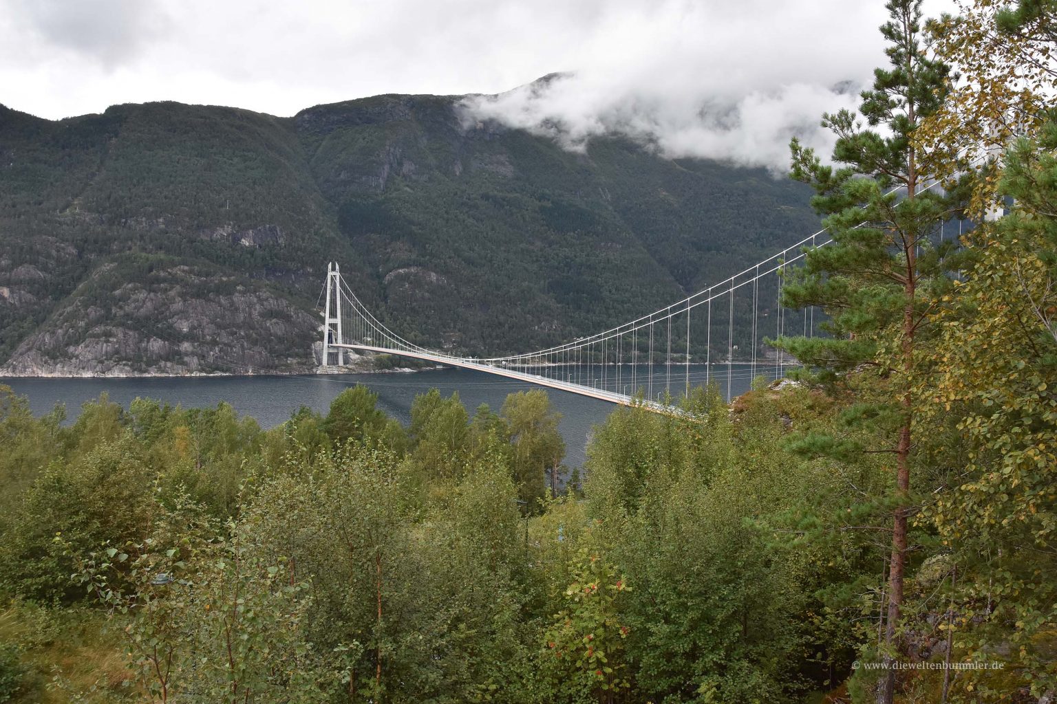 Moderne Hardangerbrücke